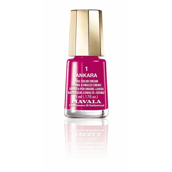 Mavala Nail Polish No 1 Ankara Magenta Pink