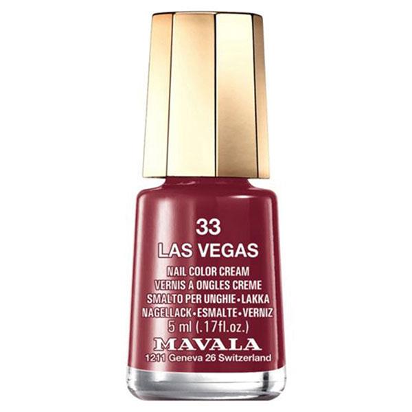 Mavala Dusky Red Nail Polish No 33 Las Vegas