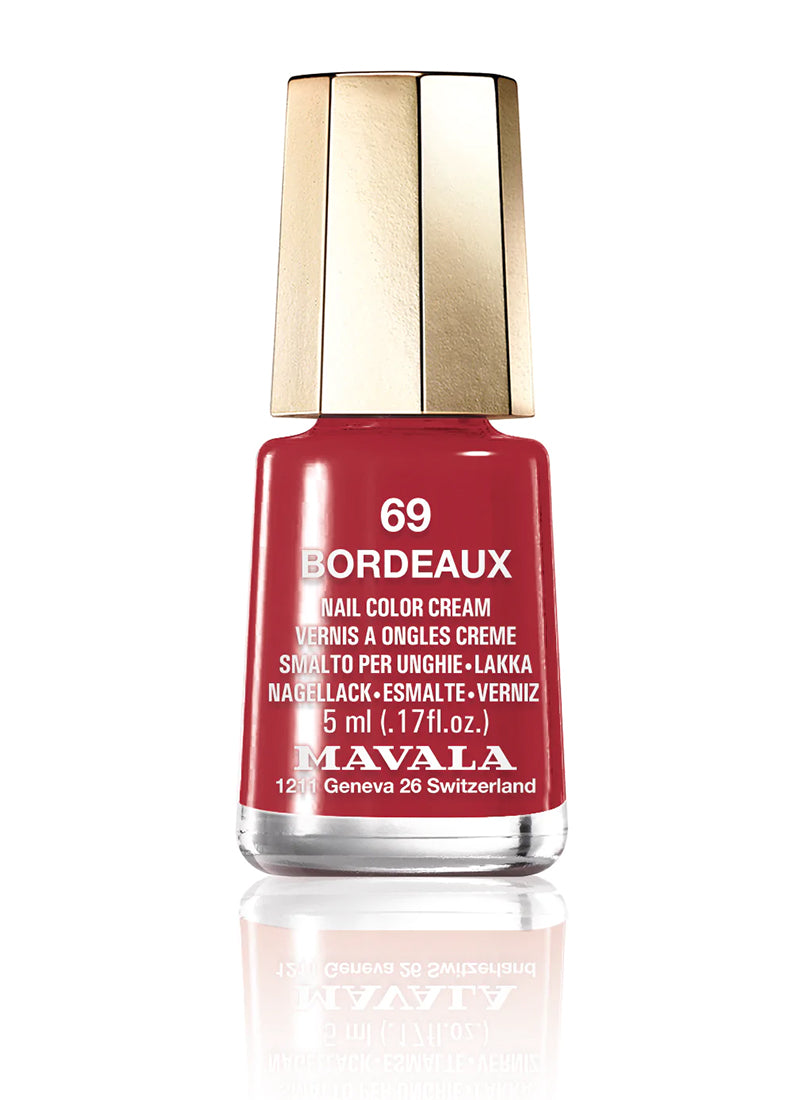 Mavala Nail Polish No 69 Bordeaux Red