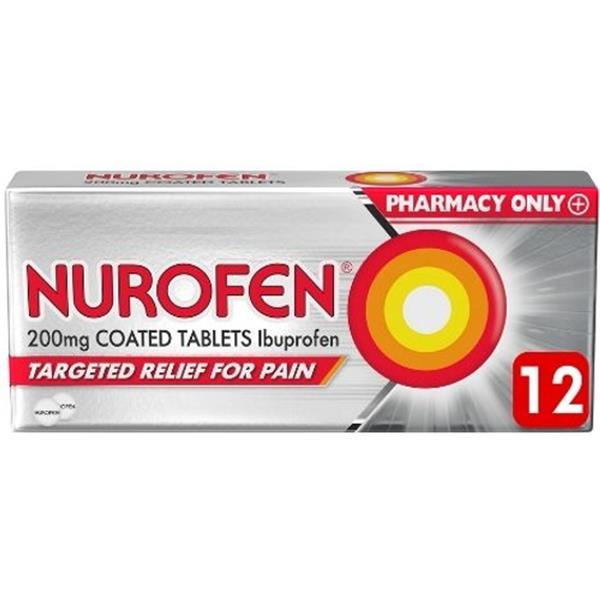 Nurofen Tablets 200mg - 12 pk