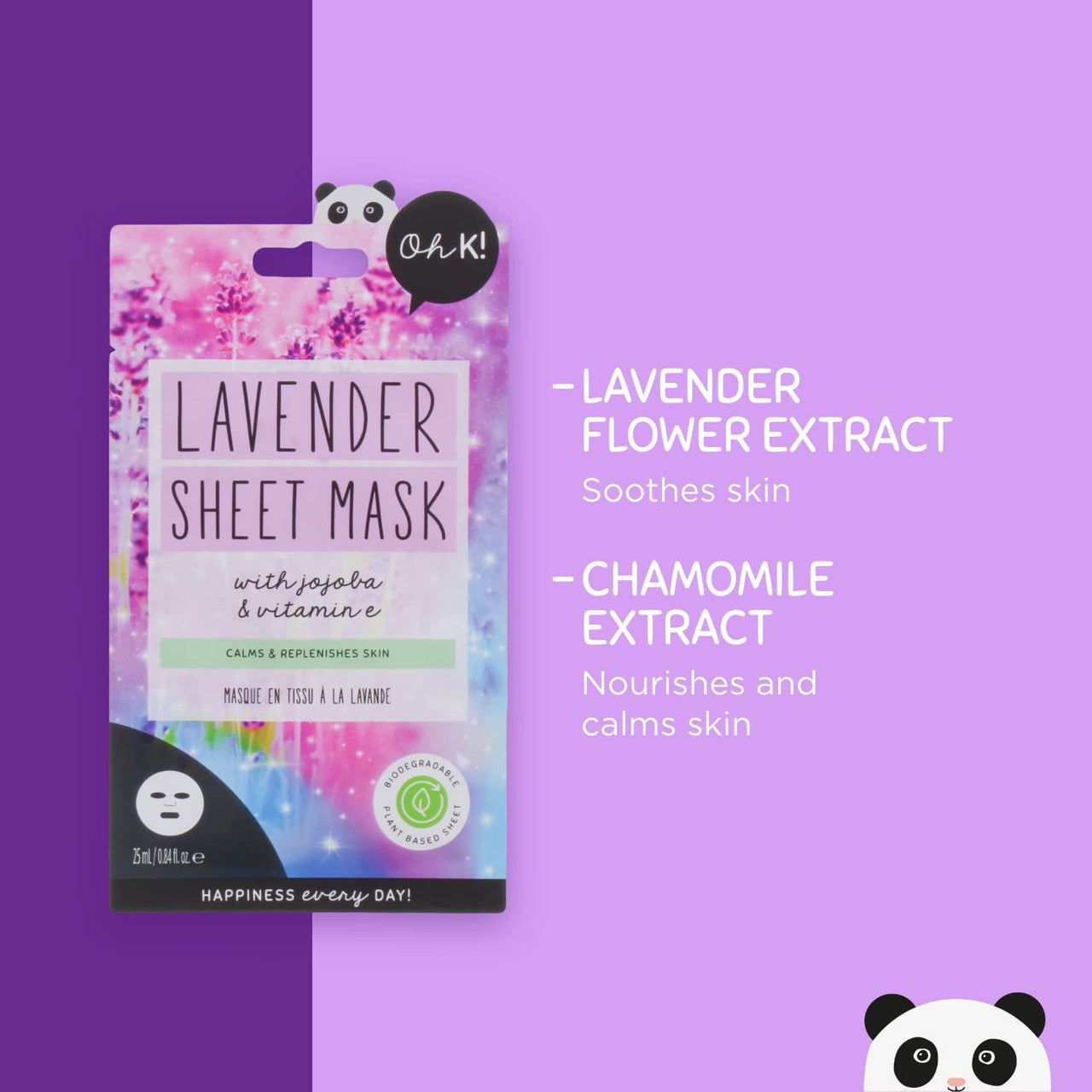 Oh K! Lavender Calming & Nourishing Sheet Mask