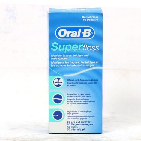 Oral B Superfloss Strands - 50