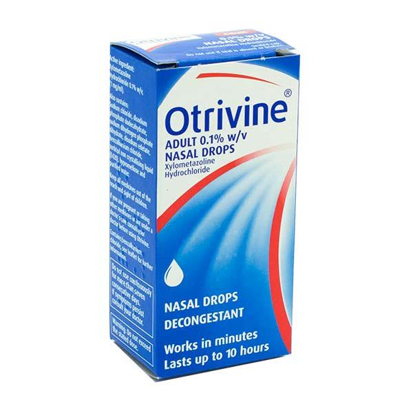 Otrivine Adult Nasal Decongestant Drops