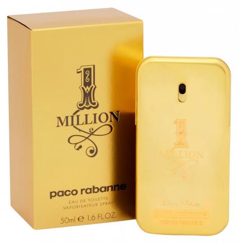 Paco Rabanne 1 Million For Men Eau De Toilette Spray