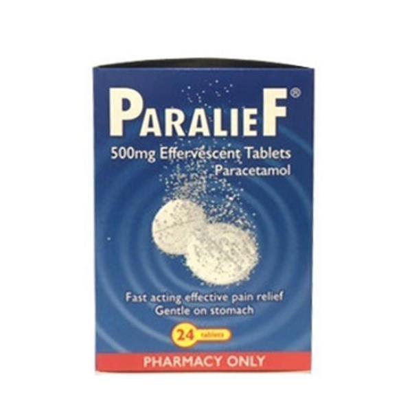 Paralief Effervescent Paracetamol Tablets - 24s