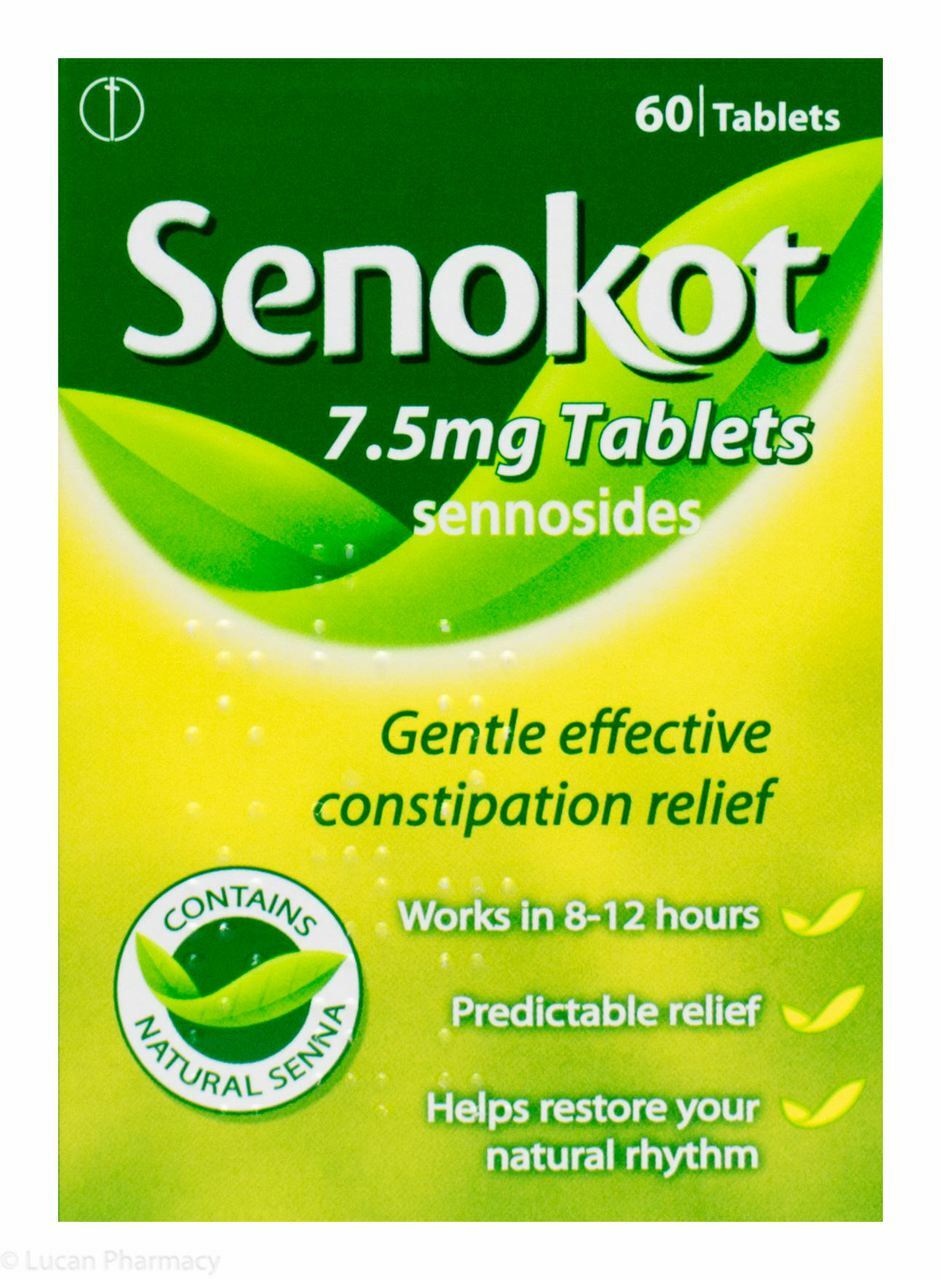Senokot Constipation Relief Tablets - 60 Tablets