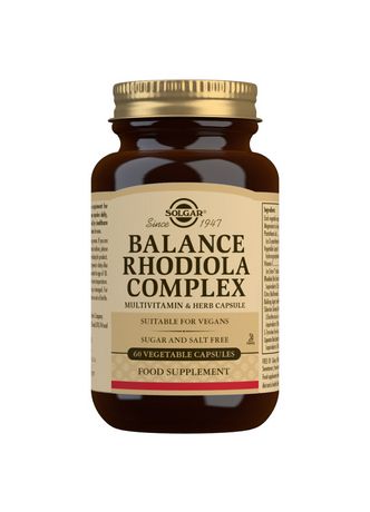 Solgar Balance Rhodiola Complex V - 60 Tablets
