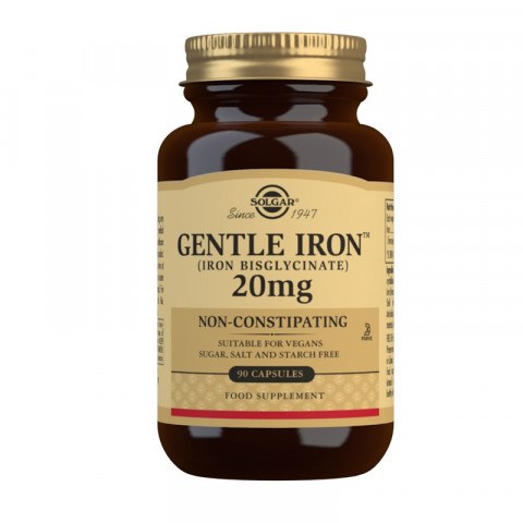 Solgar Gentle Iron 20mg Tablets