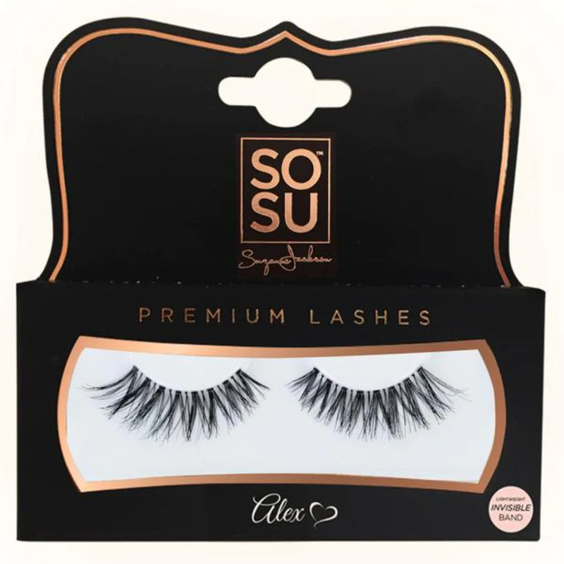 Sosu Premium False Eyelashes - Alex