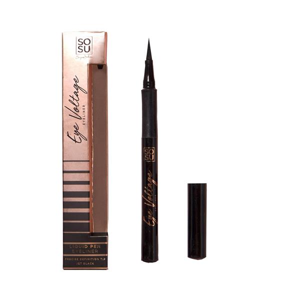 SOSU Eye Voltage Liquid Pen Eyeliner - Jet Black