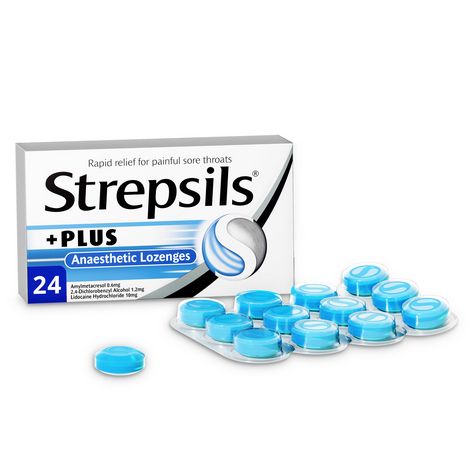 Strepsils Plus Anaesthetic Lozenges