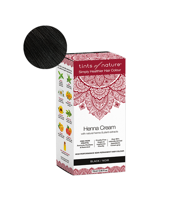 Tints Of Nature Henna Cream Black - 70ml