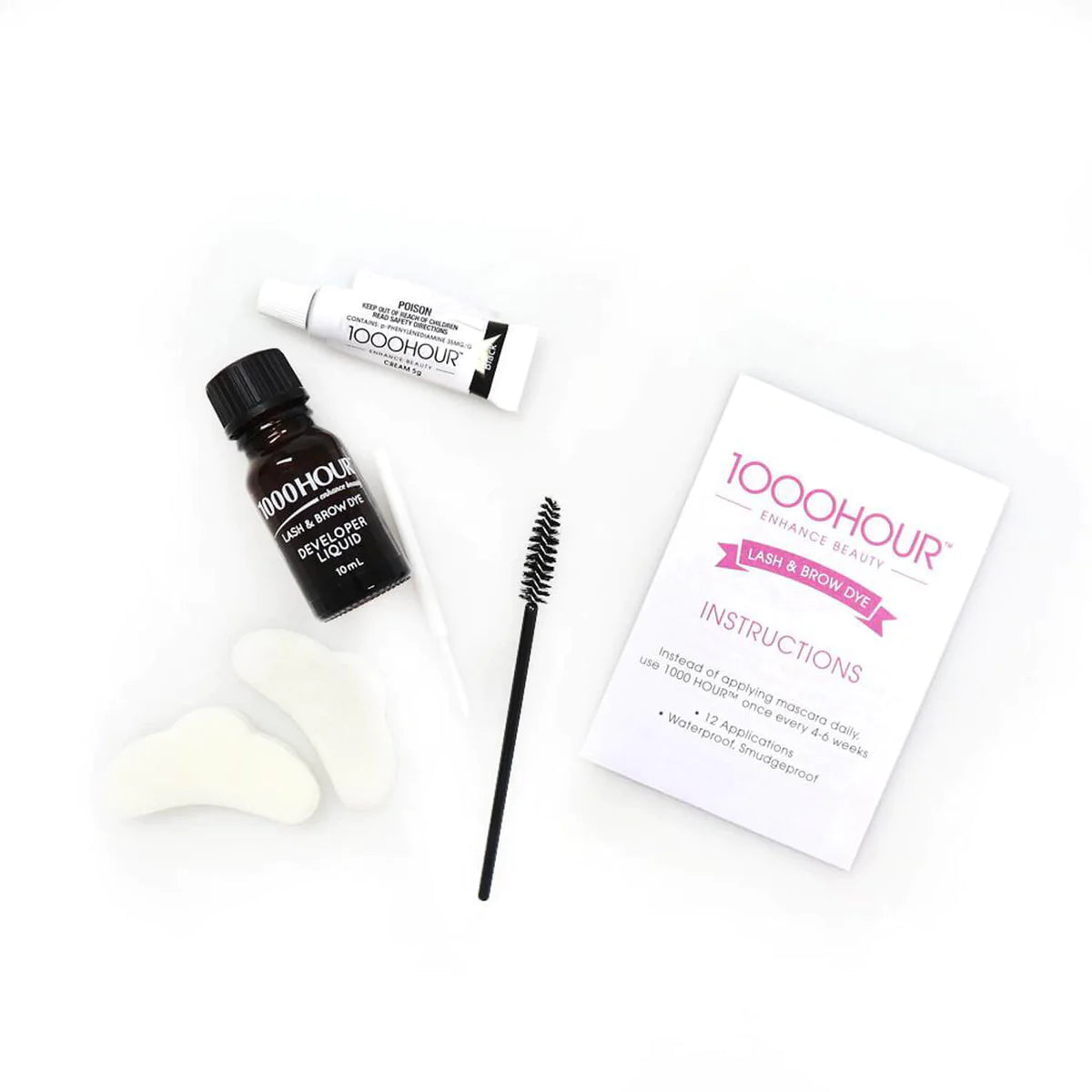 1000 Hour Lash & Brow Dye Kit - Natural Black