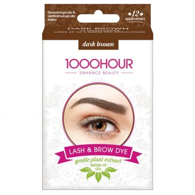 1000 Hour Lash & Brow Dye - Dark Brown