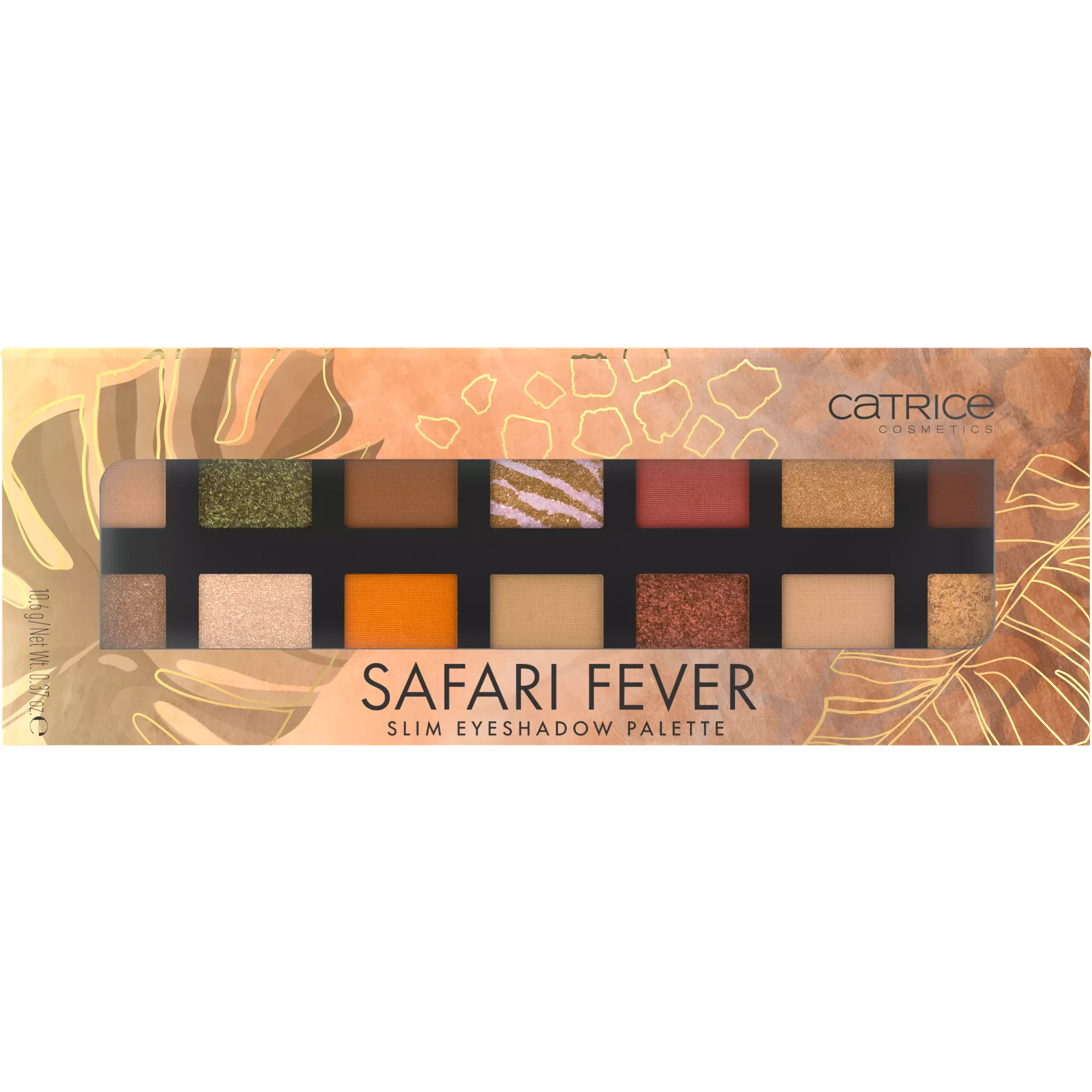 Catrice Safari Fever Slim Eyeshadow Palette - 010 Wild Life