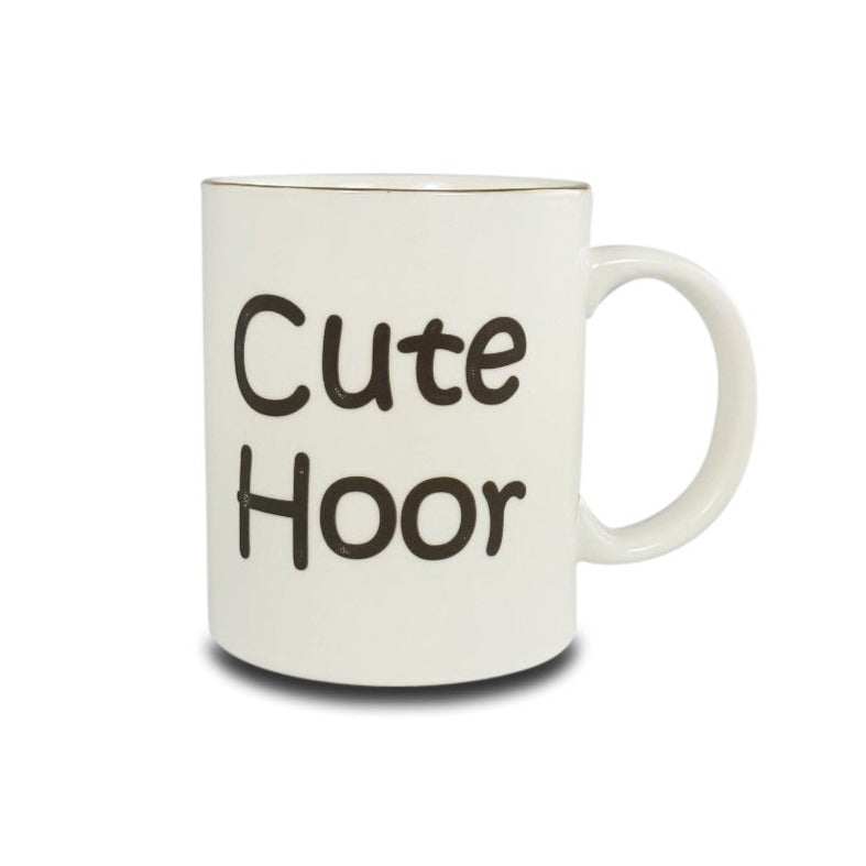 Shannonbridge Pottery "Cute Hoor" Mug