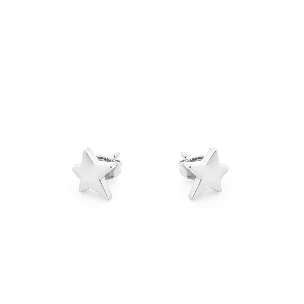 Tipperary Crystal Silver Star Stud Earrings