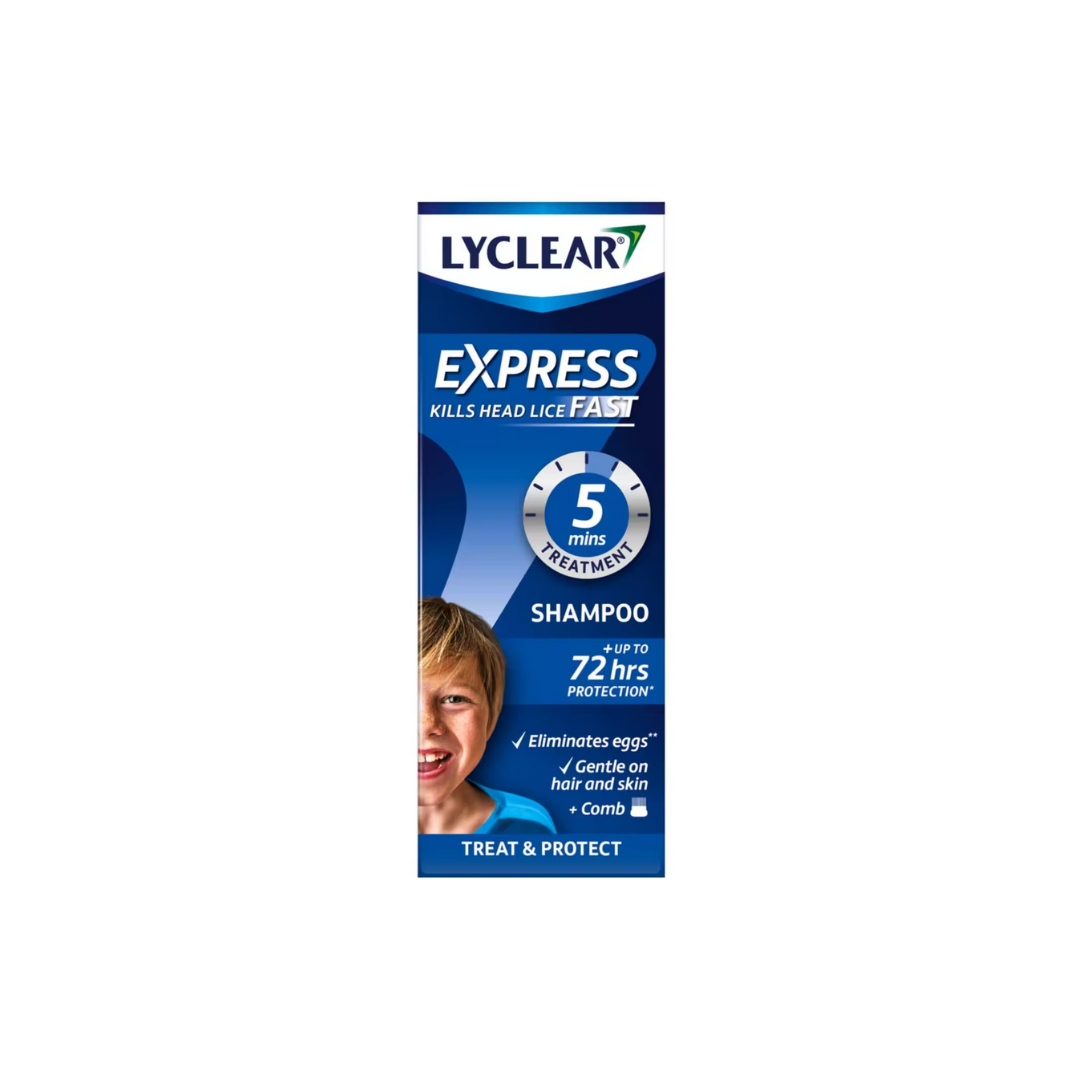 Lyclear Express Treat And Protect Lice Shampoo - 200ml