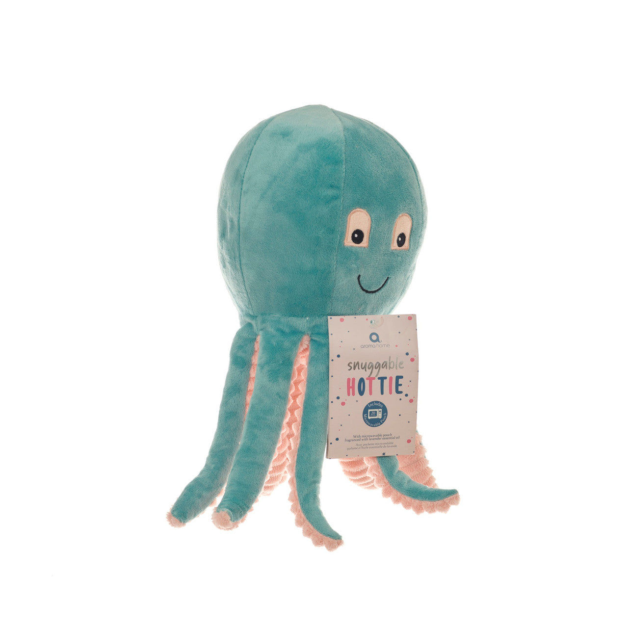 Aroma Home Octopus Snuggable Hottie — plush microwavable octopus 