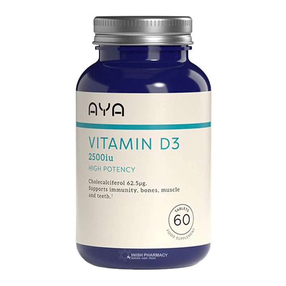 Aya Vitamin D3 2500iu - 60 Tablets