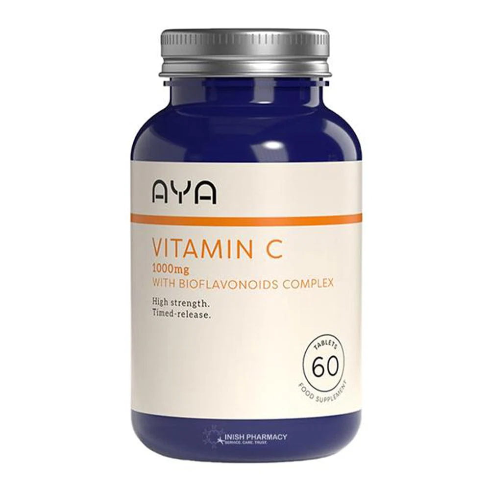 Aya Vitamin C 1000mg With Bioflavonoids Complex - 60 Tablets