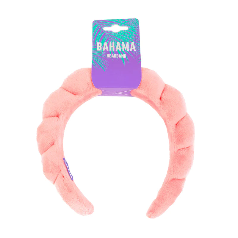 Bahama Skin Headband Fluffy In Coral