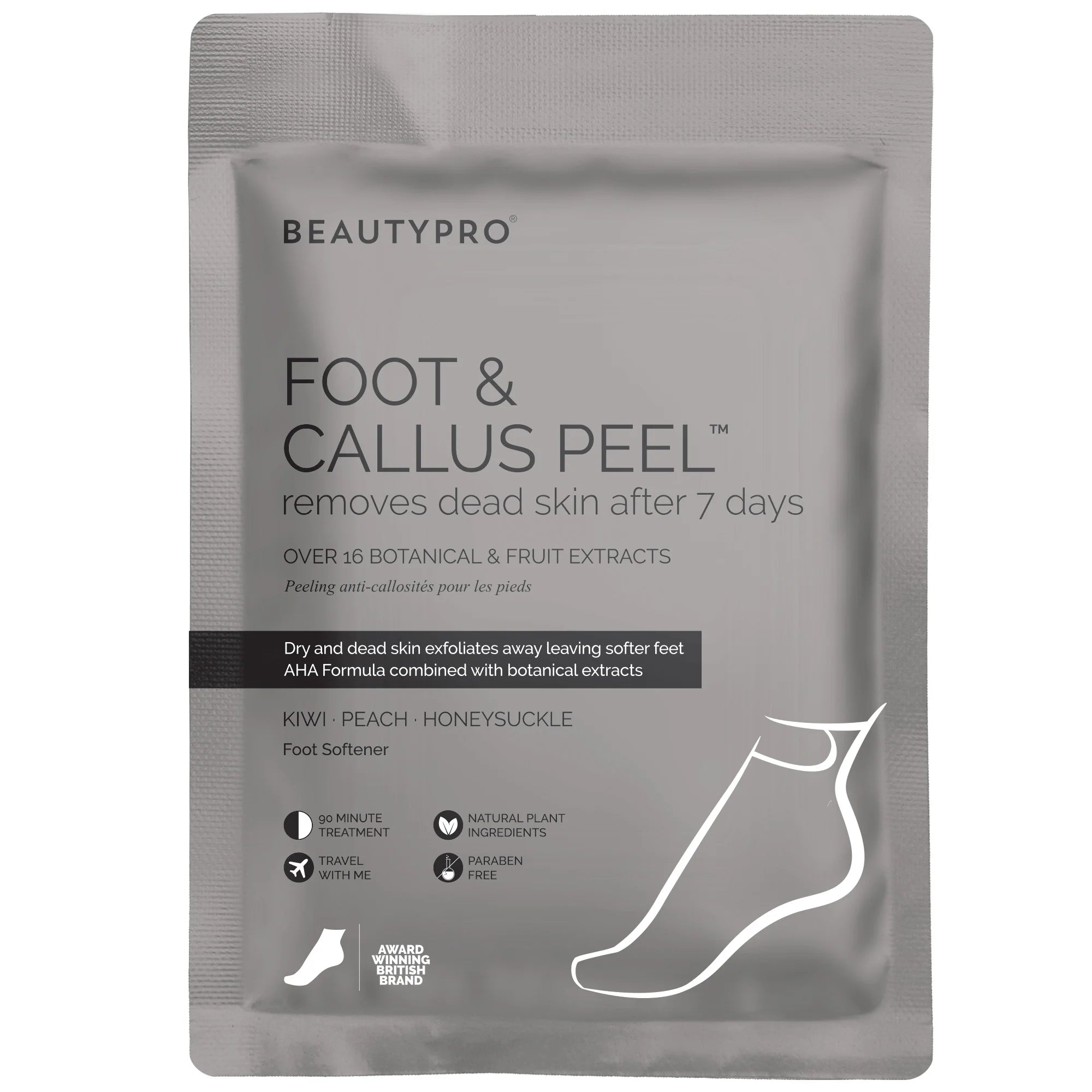 BeautyPro Foot & Callus Peel single treatment sachet