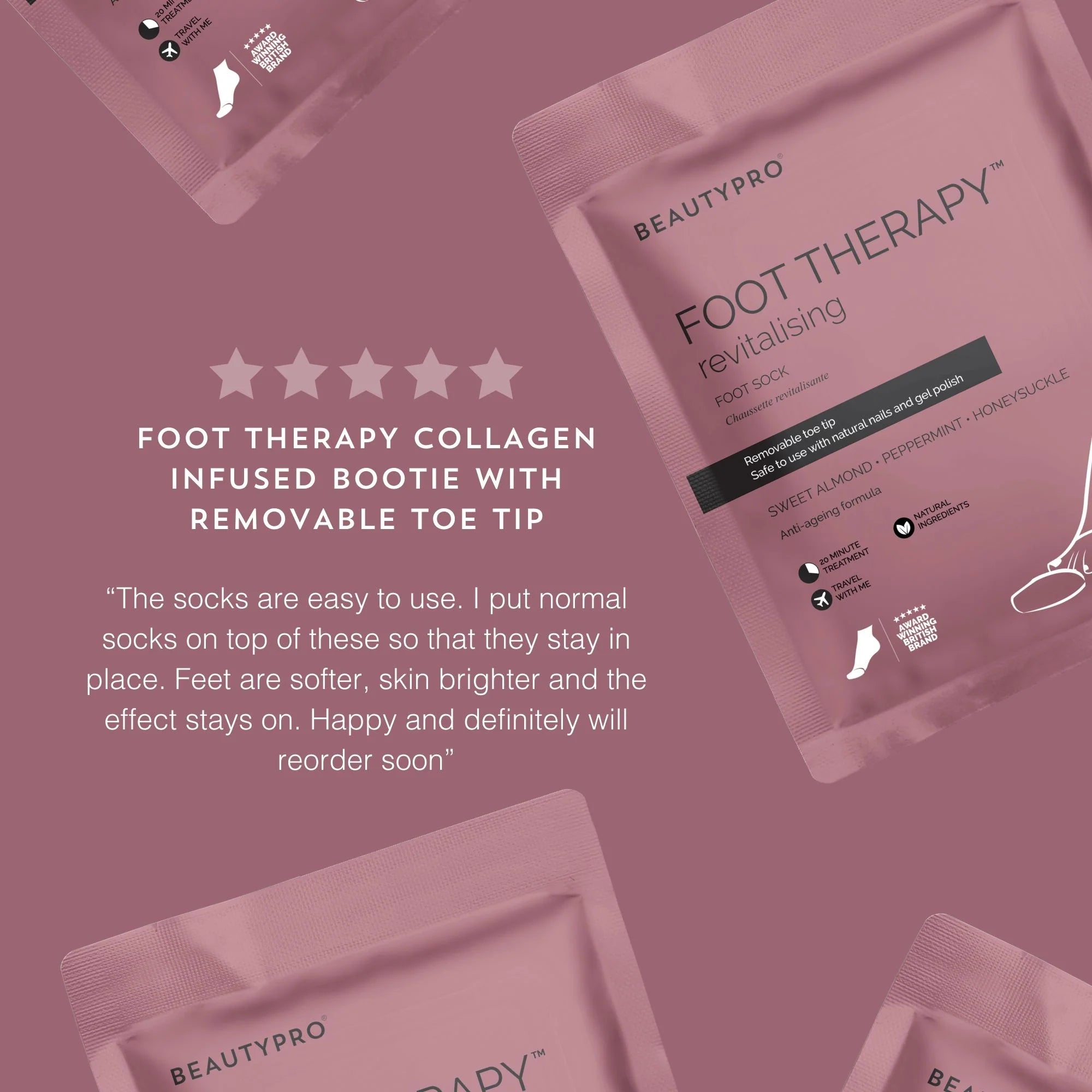 BEAUTYPRO Foot Therapy foot socks Reviews 