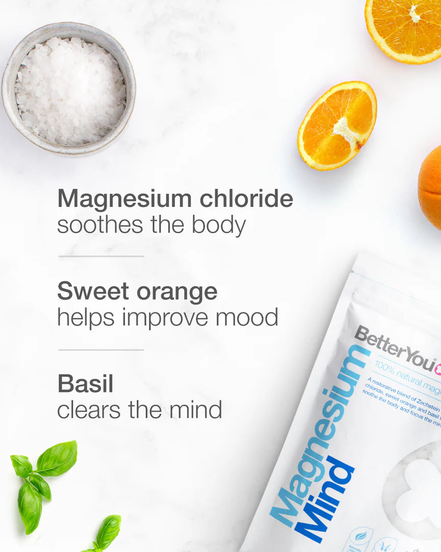 Better You Magnesium Mind Bath Flakes Ingredients