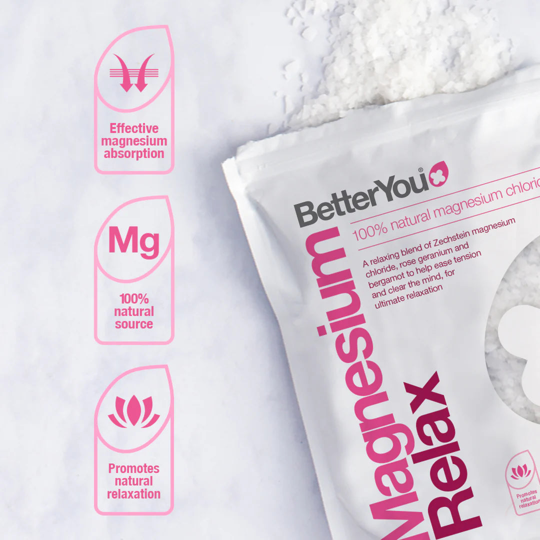 Better You Mineral Bath Relax Magnesium Flakes 750g