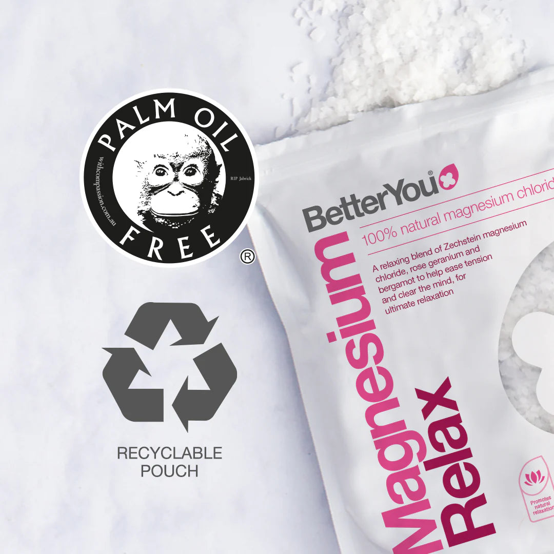 Better You Mineral Bath Relax Magnesium Bath Flakes - 750g