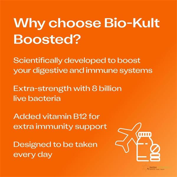 Bio Kult Boosted Extra Strength Probiotic For Immune Health - Benefits