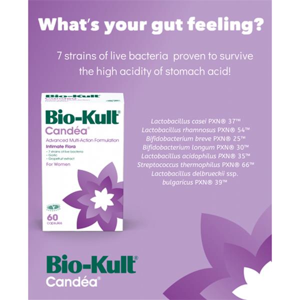 Bio-Kult Candéa Advanced Multi-Action Probiotic For Gut & Intimate Flora 