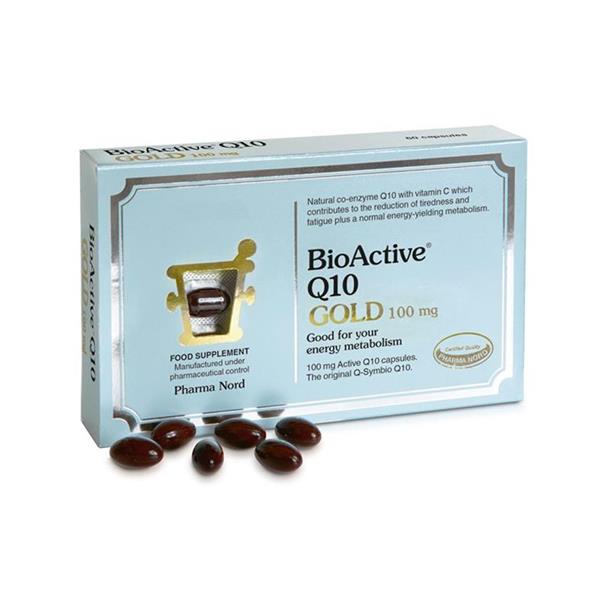 Pharma Nord BioActive Q10 Gold Active 100mg Capsules - 30 Pk