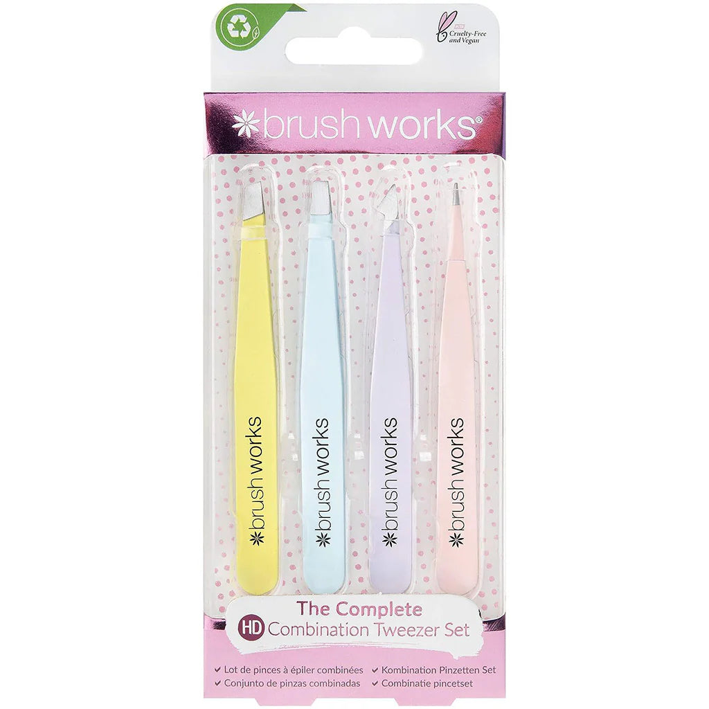 Brush Works The Complete Tweezer Set - Pastels