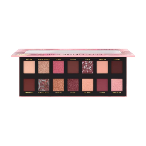 Catrice Blooming Bliss Slim Eyeshadow Palette 020 Colors of Bloom Open 