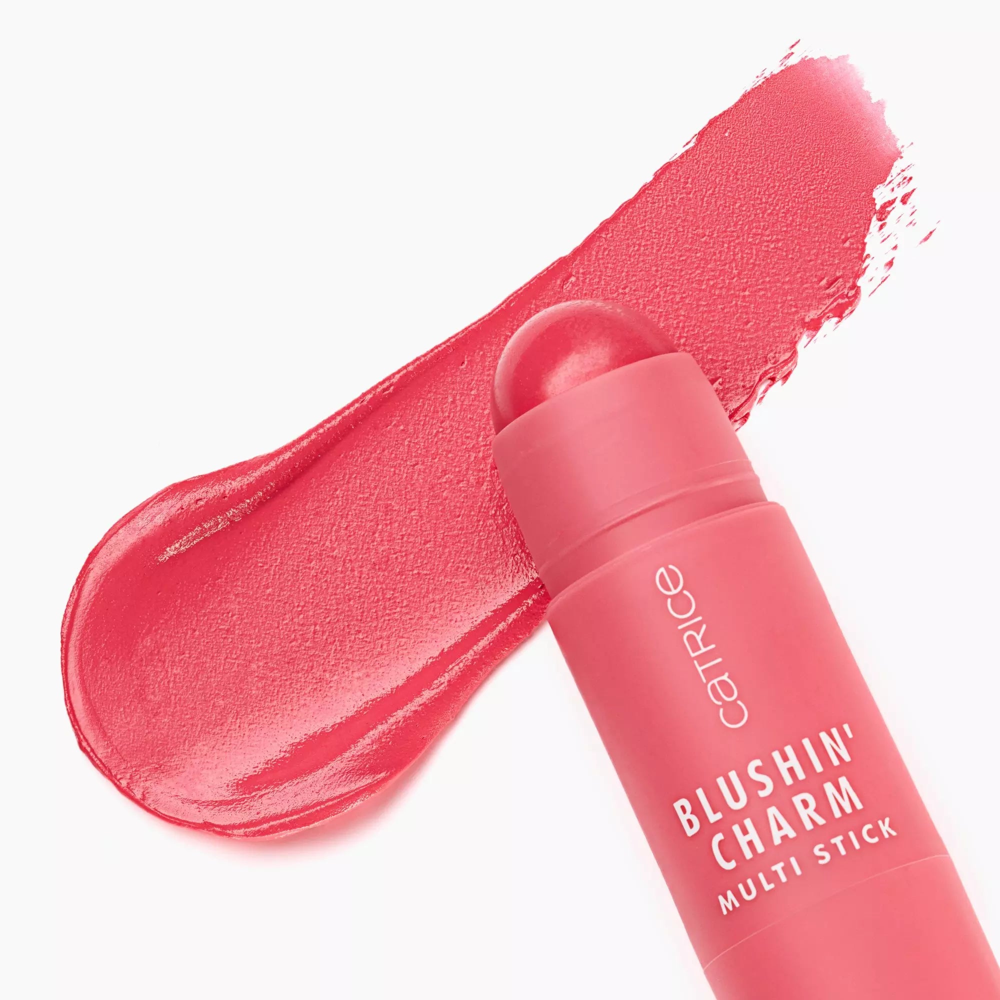 Catrice Blushin’ Charm Multi Stick Swatch in Pink Sweetheart Shade