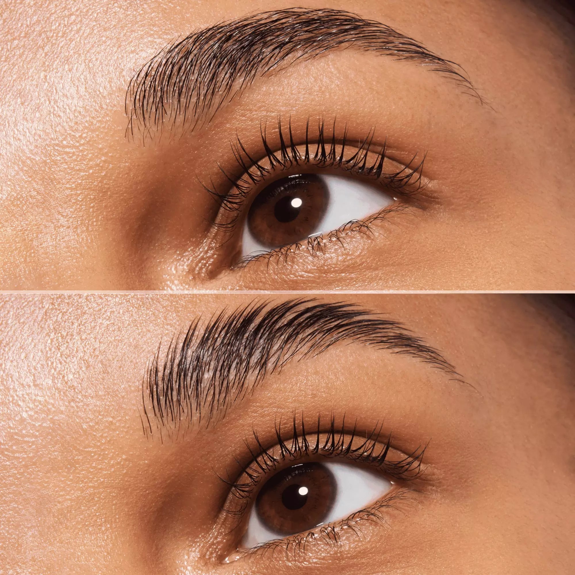 Catrice Brow Sleek Laminating Wax Before & After 