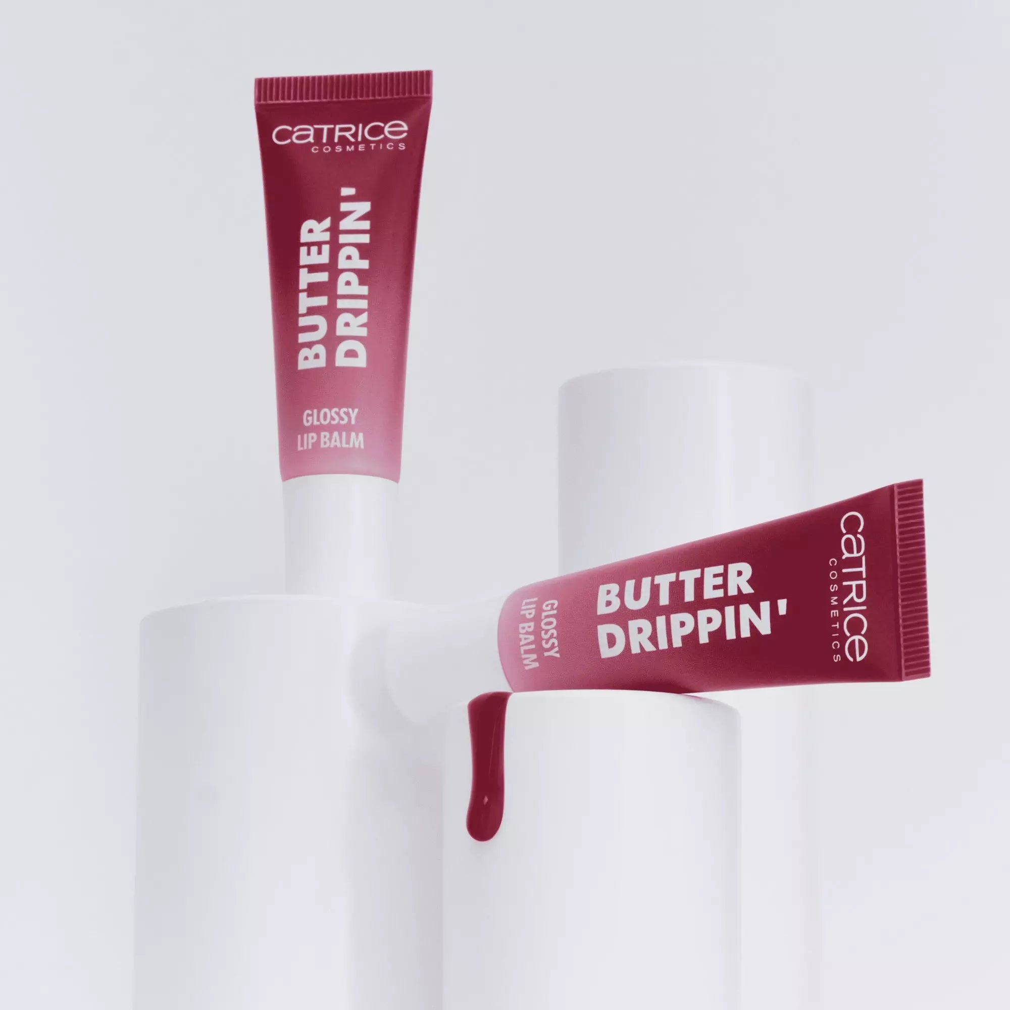 Catrice Butter Drippin’ Glossy Lip Balm 030 Butter Together standing on white background
