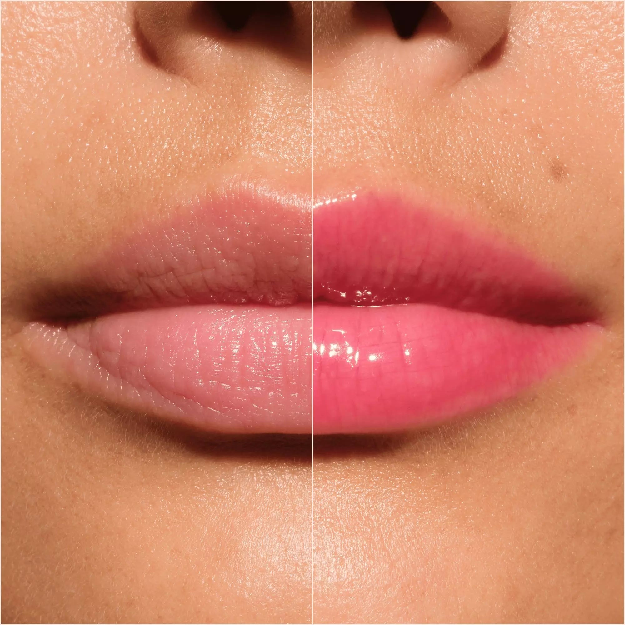 Catrice Butter Drippin’ Glossy Lip Balm 050 Cherry Delicious Before & After