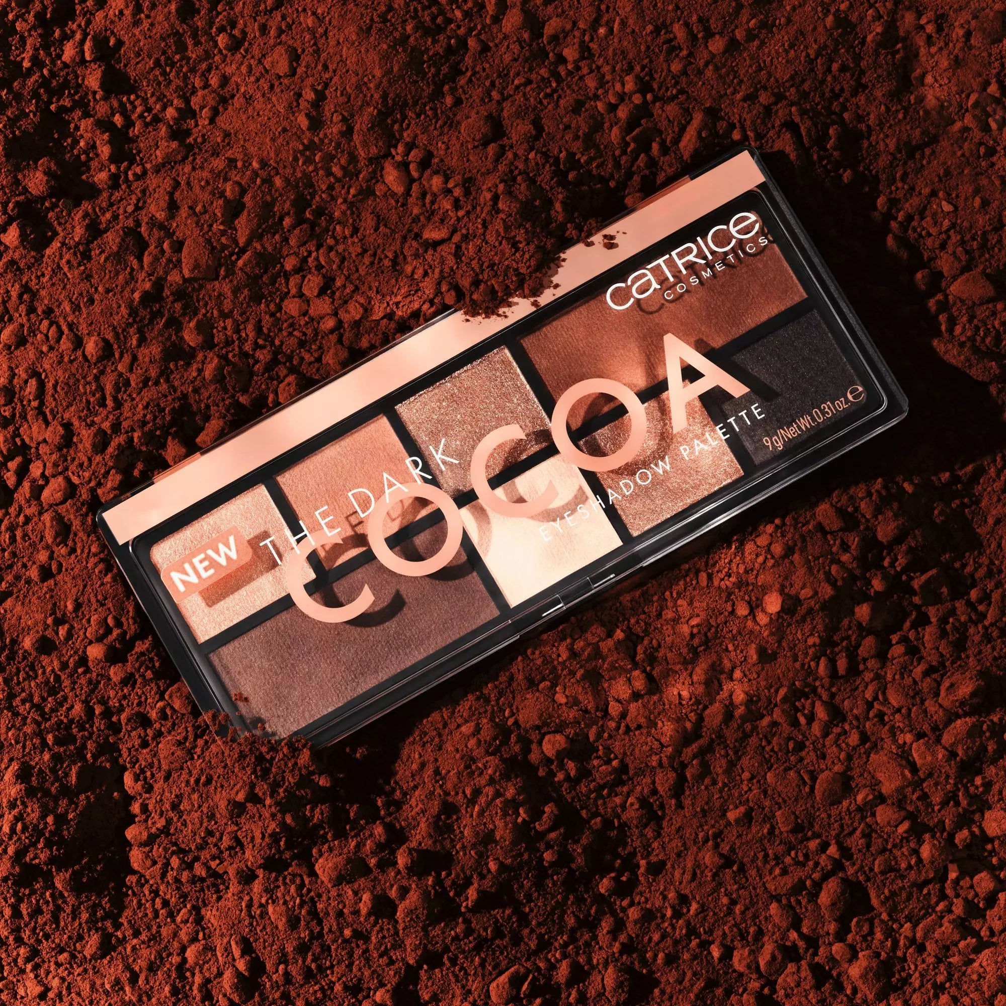 Catrice Dark Cocoa Palette for soft everyday or bold evening looks