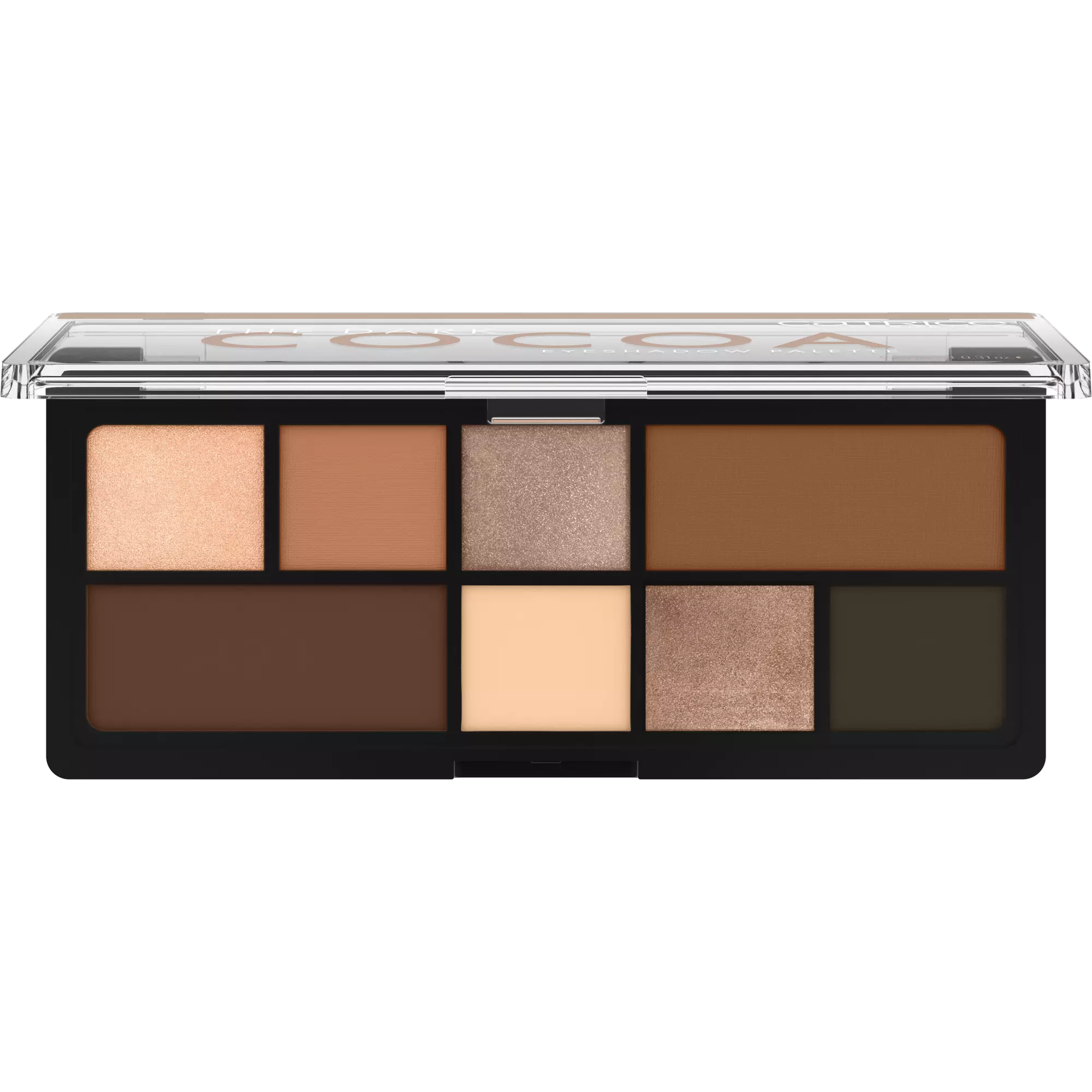 Eight pigmented matte and shimmer eyeshadows from Catrice