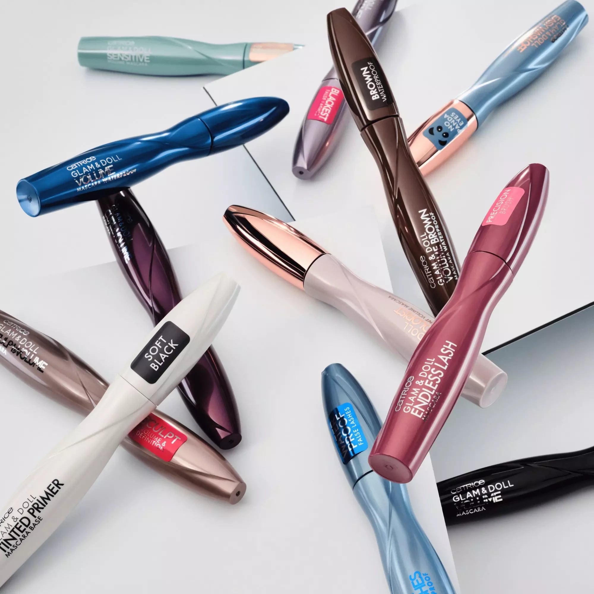 Full Catrice Glam & Doll mascara collection