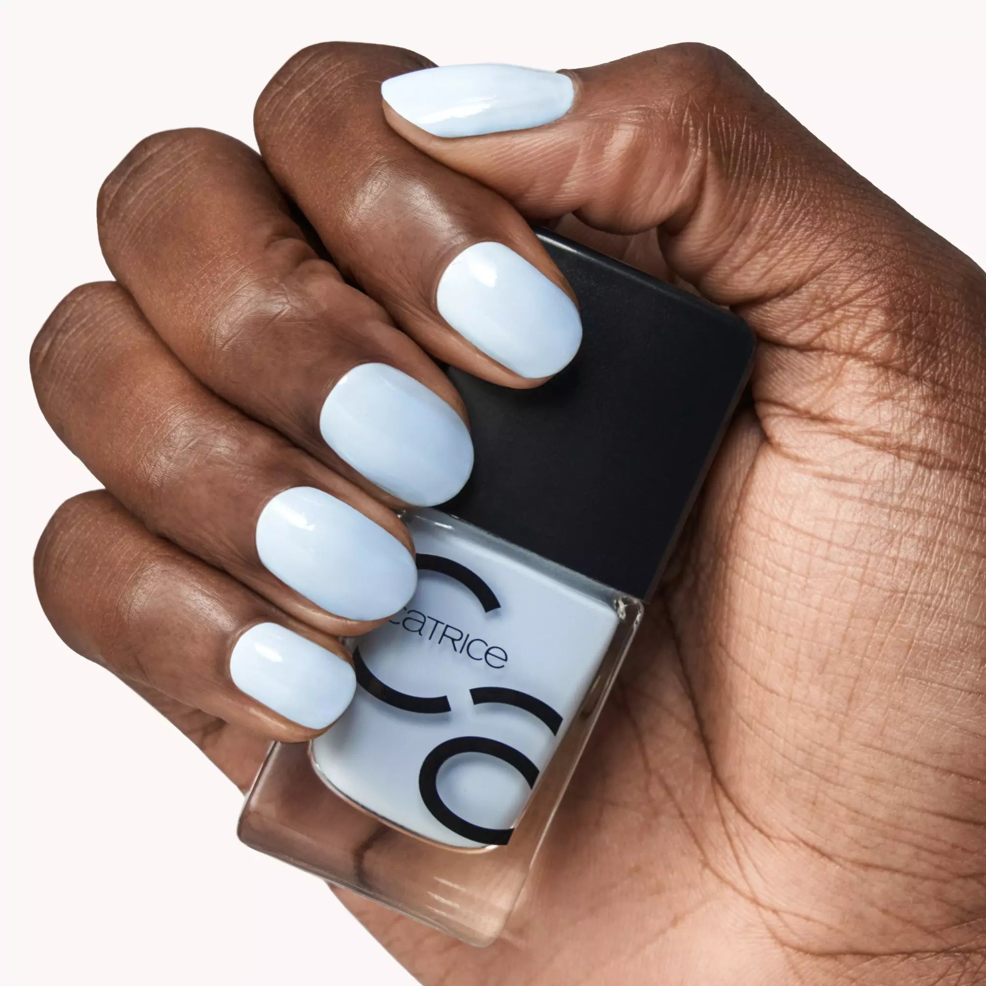 Catrice Iconails Gel Lacquer - 170 No More Monday Blue-s On Dark Skin