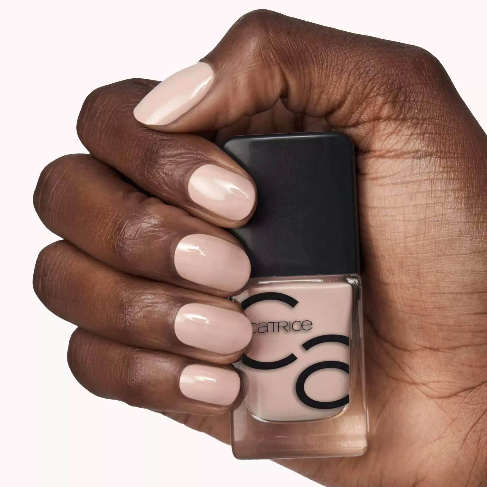 Catrice Iconails Gel Nail Lacquer - 174 Dress code Casual Beige Dark Skin