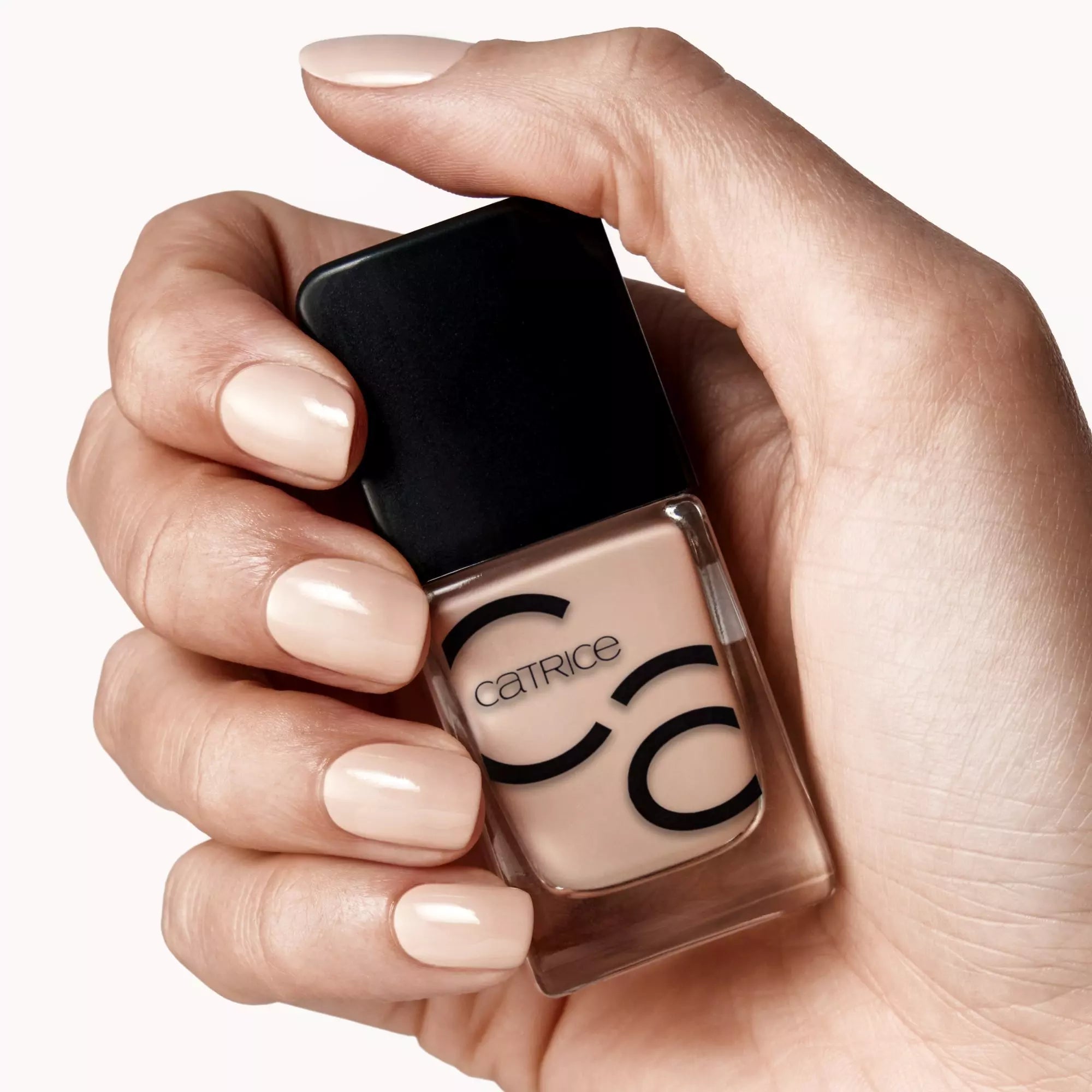 Catrice Iconails Gel Nail Lacquer - 174 Dress code Casual Beige Light Skin