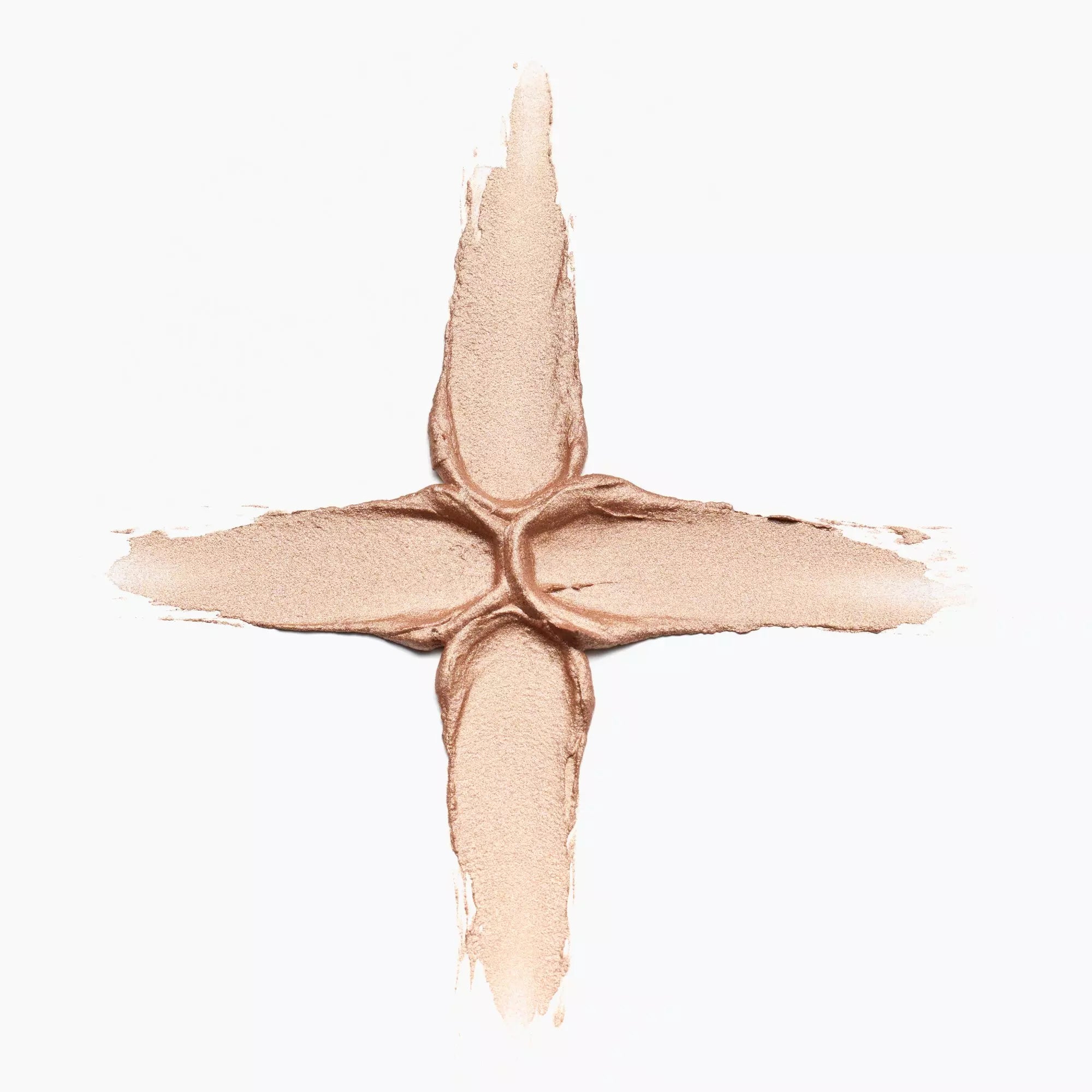 Catrice Champagne Chic Metallic Eyeshadow swatch showing high-shine pigment