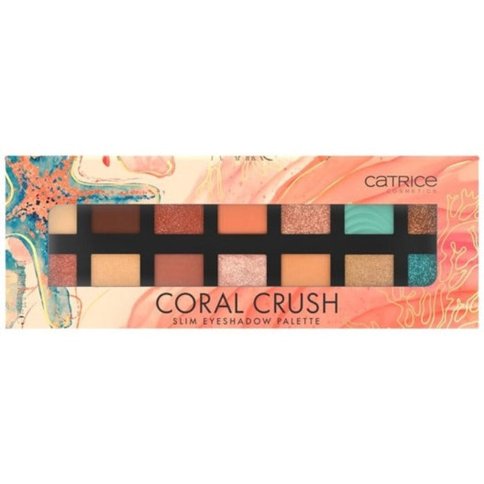Catrice Coral Crush Slim Eyeshadow Palette - 030 Under the Sea