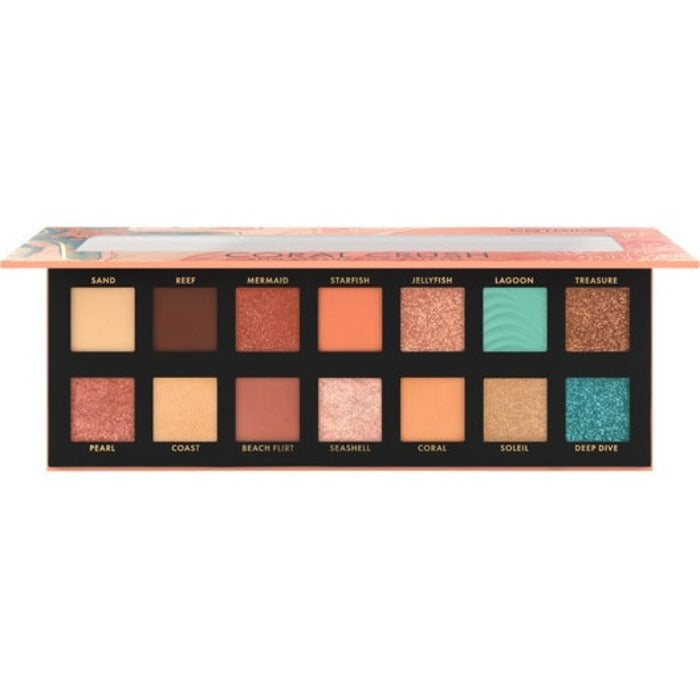 Catrice Coral Crush Slim Eyeshadow Palette - 030 Under the Sea