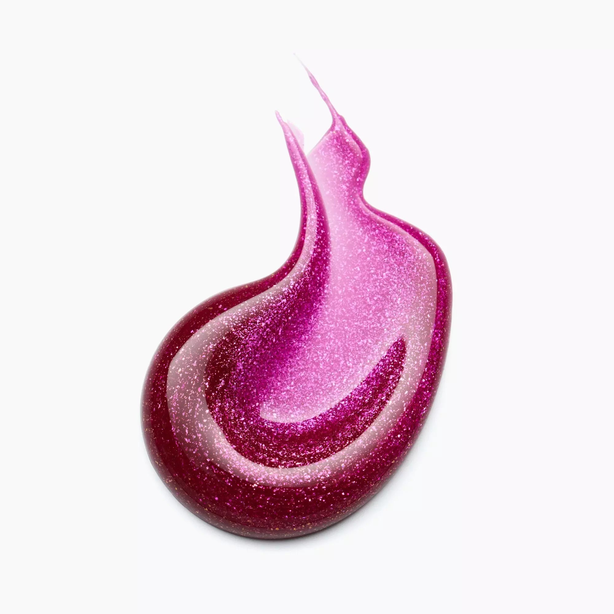 Swatch of Catrice glitter lip gloss 110 Self Love & Glitter